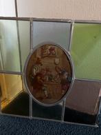 Glas in Lood paneel met 18e eeuws tafereel, Ophalen of Verzenden