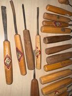 Vintage Houtsnijbeitel EW.B. MARKEI, Antiek en Kunst, Antiek | Gereedschap en Instrumenten, Ophalen of Verzenden
