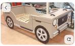 Jeep Safari bed, Ophalen, 85 tot 100 cm, Gebruikt, Lattenbodem