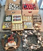 PARTIJ KERSTBALLEN EN KERSTDECORATIE, Diversen, Kerst, Ophalen of Verzenden, Gebruikt