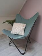 Vlinderstoel mintgroen, Ophalen, Gebruikt, Overige kleuren, Stof