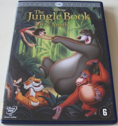 Dvd *** JUNGLE BOOK *** Walt Disney Gouden Rugnummer 20, Cd's en Dvd's, Dvd's | Tekenfilms en Animatie, Zo goed als nieuw, Tekenfilm