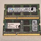 8GB DDR3L 12800s sodimm diverse merken, Computers en Software, RAM geheugen, Verzenden, Gebruikt, DDR3, Laptop