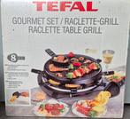 Tefal Gourmet Set / Raclette-Grill - 8 Personen, Ophalen of Verzenden, Gebruikt, 8 personen of meer