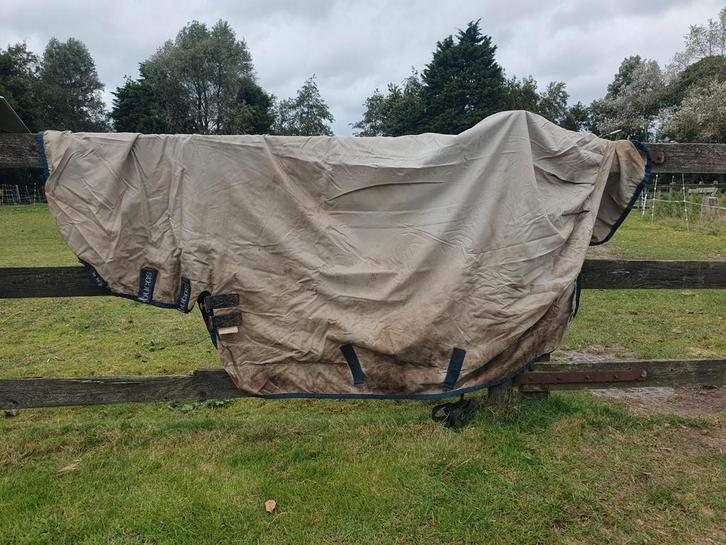 Bucas shamrock power regendeken, Dieren en Toebehoren, Paarden en Pony's | Dekens en Dekjes, Gebruikt, Ophalen of Verzenden