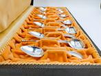 12-Delige lepelset in cassette, Fa. Bijkamp & Co, Steenwijk