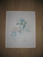 Prent Poster Sara Moon * Vintage, Antiek en Kunst, Ophalen