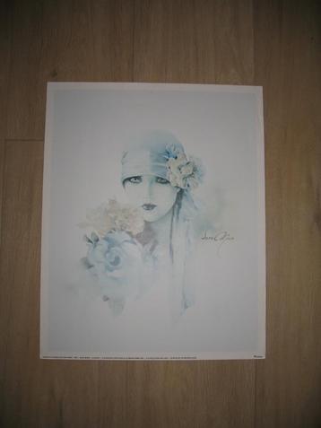Prent Poster Sara Moon * Vintage beschikbaar voor biedingen