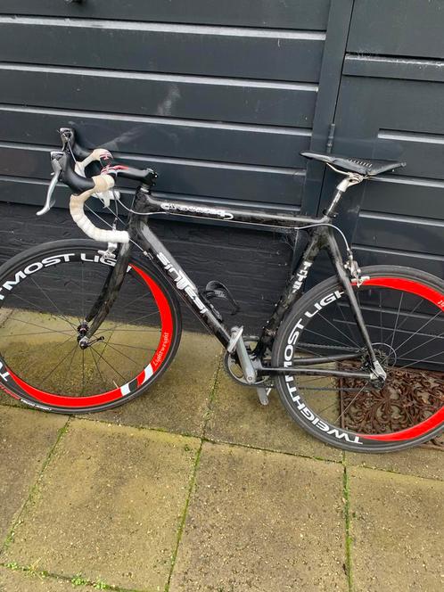 Racefiets fully carbon, Fietsen en Brommers, Fietsen | Racefietsen, Overige merken, Carbon, 57 tot 61 cm, Ophalen of Verzenden