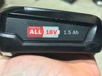 Bosch Accu 18V 1.5Ah met lader, Doe-het-zelf en Verbouw, Gereedschap | Machine-onderdelen en Toebehoren, Ophalen of Verzenden