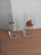 Bierglas bierglazen Grolsch Hertog Jan, Verzamelen, Biermerken, Ophalen, Zo goed als nieuw, Glas of Glazen, Grolsch