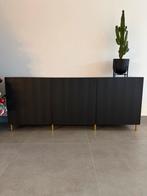 Zwarte BESTA kast IKEA - Zo goed als nieuw, Huis en Inrichting, Kasten | Dressoirs, Overige materialen, Strak, 150 tot 200 cm