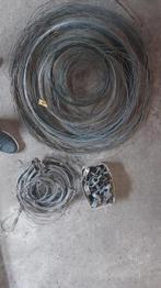 Staaldraad, kabel en spanners., Ophalen, Gebruikt, IJzer