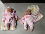 2 chou chou poppen met toebehoren, Ophalen of Verzenden, Gebruikt, Babypop