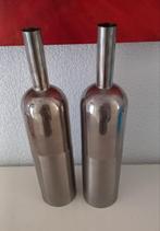 Prachtige vazen van intratuin., Overige kleuren, Ophalen of Verzenden, Minder dan 50 cm, Glas