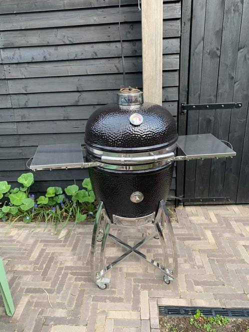 Saffire bbq large, keramische bbq, green egg, bastard, Tuin en Terras, Houtskoolbarbecues, Ophalen