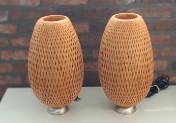2 Böja rotan ikea tafellampen Boho beschikbaar voor biedingen