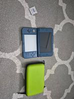 New Nintendo 3DS XL Metallic Blue + Game + Hoes, Spelcomputers en Games, Spelcomputers | Nintendo 2DS en 3DS, Met games, Blauw