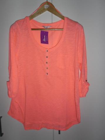 Miss Etam Koraal Gekleurd Shirt Maat XXL (NIEUW+KAARTJE) beschikbaar voor biedingen