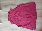 Donkerrood vest blouse top maat 60, Ophalen of Verzenden, Zo goed als nieuw, Rood, Blouse of Tuniek