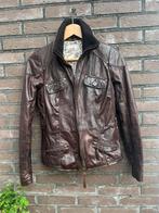 Leren jasje SPRINGFIELD MAAT 36, Kleding | Dames, Ophalen of Verzenden, Zo goed als nieuw, Maat 36 (S), Zwart