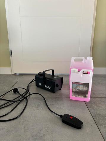 Rookmachine 400W + 5.5L Rookvloeistof - Zo Goed Als Nieuw beschikbaar voor biedingen