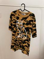 October's Very Own & Bathing Ape Camo T-Shirt | L, Kleding | Heren, T-shirts, Maat 52/54 (L), Bruin, Verzenden, Zo goed als nieuw