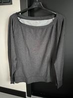 Nike dri fit shirt lange mouw donkergrijs M, Kleding | Dames, Tops, Maat 38/40 (M), Nike, Ophalen of Verzenden, Zo goed als nieuw