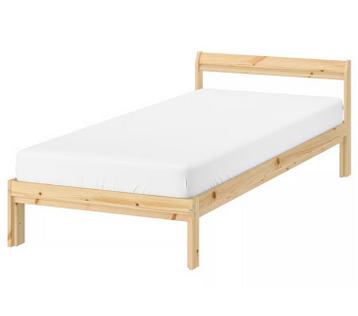 Neiden bedframe ikea met lattenbodem - afbeelding 1