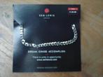 Sem Lewis London armbandje sieraad stainless steel Nieuw, Ophalen of Verzenden, Nieuw, Zilver, Staal