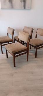 Vintage Pastoe Eetkamerstoelen - Hergestoffeerd, Huis en Inrichting, Stoelen, Ophalen, Gebruikt, Vier