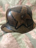 WW1 M16 Mimikri camo helm, Verzamelen, Duitsland, Ophalen of Verzenden, Helm of Baret, Landmacht