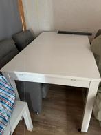 Eettafel met 4 stoelen, Ophalen, Vijf personen of meer, Rechthoekig, 50 tot 100 cm