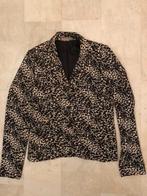 V) mm6 saint tropez jasje colbert blazer L luipaard/panter, Kleding | Dames, Maat 38/40 (M), Bruin, Verzenden, Zo goed als nieuw