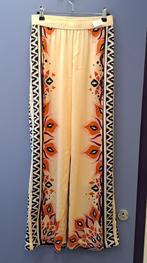 MarcCain creme casual broek aztekenprint + oranje S nr 45761, ., Beige, Marccain, Ophalen of Verzenden