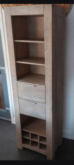 Massief eiken kast van goossens, Ophalen of Verzenden, Zo goed als nieuw, 25 tot 50 cm, 200 cm of meer