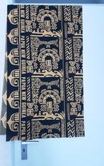 Stof uit India    lengte 160 cm  breed 116 cm, Hobby en Vrije tijd, Stoffen en Lappen, 120 cm of meer, Zwart, Nieuw, Ophalen of Verzenden