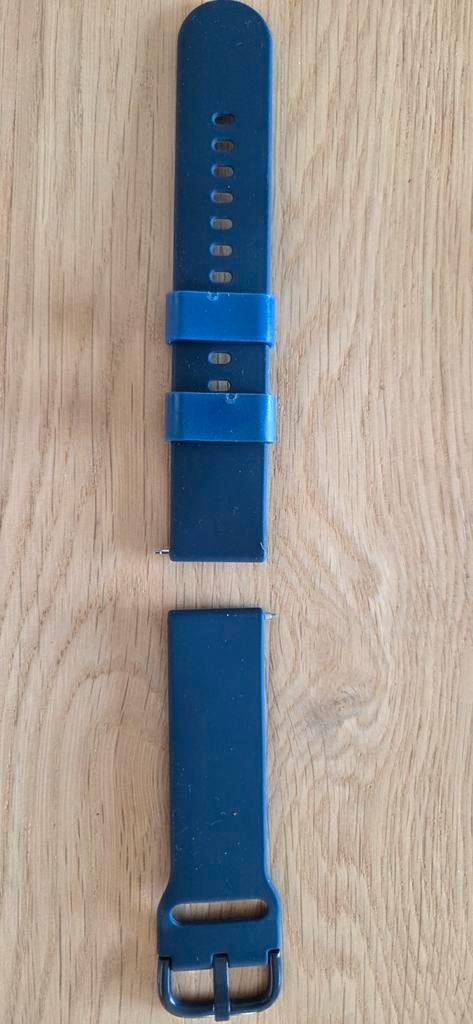 Horlogebandje 18 mm siliconen geschikt voor smartwatch, Sieraden, Tassen en Uiterlijk, Sporthorloges, Nieuw, Android, Ophalen of Verzenden