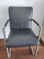 6* lederen eetkamerstoelen, Huis en Inrichting, Stoelen, Ophalen of Verzenden, Zo goed als nieuw