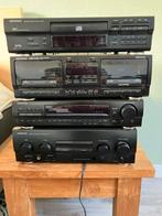Stereotoren, cd/cassette speler, dvd speler en versterker, Gebruikt, Cd-speler, Microset, Ophalen