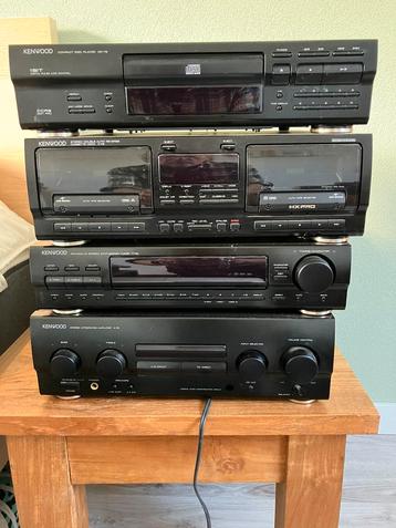 Stereotoren, cd/cassette speler, dvd speler en versterker beschikbaar voor biedingen