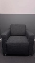 Grijze 1-persoons stoel, Huis en Inrichting, Fauteuils, Ophalen, Gebruikt, 75 tot 100 cm, 75 tot 100 cm