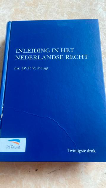 J.W.P. Verheugt - Inleiding in het Nederlandse recht beschikbaar voor biedingen