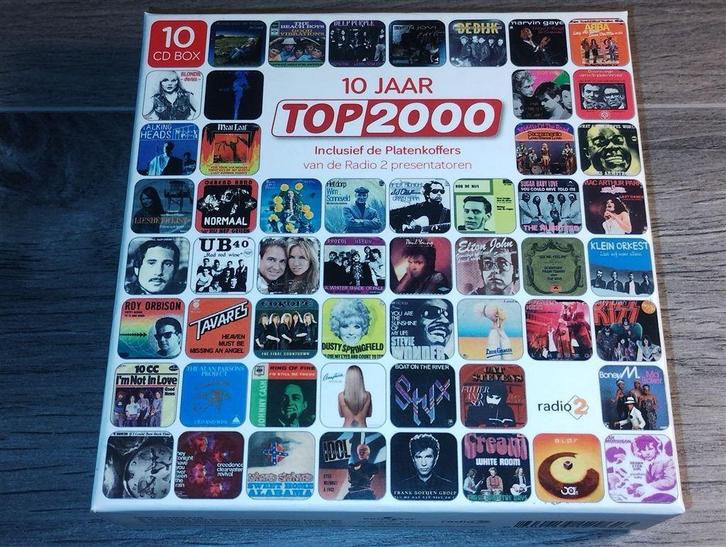 10 Jaar Top 2000 [10 CD], Cd's en Dvd's, Cd's | Verzamelalbums, Zo goed als nieuw, Pop, Ophalen of Verzenden
