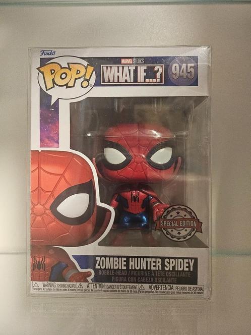 Funko Pop Zombie Hunter Spidey 945, Verzamelen, Poppetjes en Figuurtjes, Nieuw, Ophalen of Verzenden
