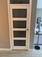2 Stompe Binnendeuren - 82,5 x 201,5 cm, Doe-het-zelf en Verbouw, Deuren en Horren, Ophalen, 80 tot 100 cm, Binnendeur, Zo goed als nieuw