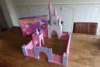 Houten PINTOY Fantasy Castle Prinsessen kasteel voor meisjes, Kinderen en Baby's, Speelgoed | Houten speelgoed, Ophalen of Verzenden