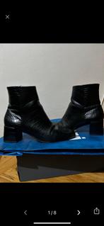 Pull&Bear Patent Leather Zwart, Ophalen, Hoge laarzen, Zwart, Zo goed als nieuw