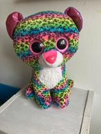 Ty Beanie Boo Dotty Luipaard Knuffel 40 cm, Ophalen, Zo goed als nieuw, Poes