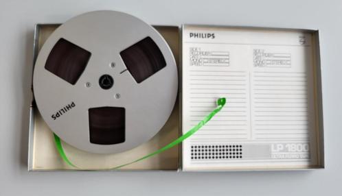 Philips LP1800 ultra ferro tape on metal reel 540m unsealed, Audio, Tv en Foto, Bandrecorders, Bandrecorder, Met banden, Ophalen of Verzenden